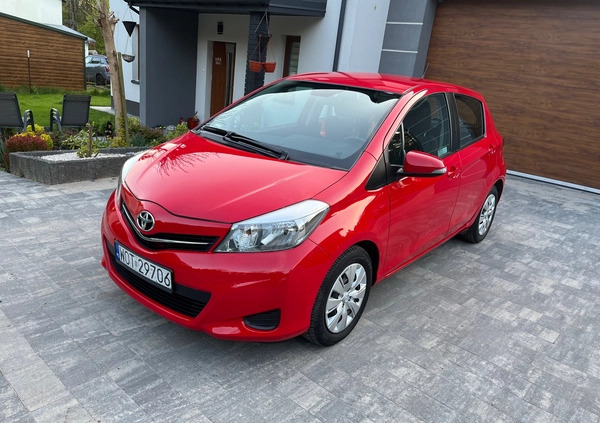 Toyota Yaris cena 27900 przebieg: 139000, rok produkcji 2012 z Marki małe 466